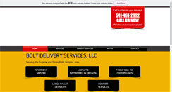 Desktop Screenshot of boltdelivery.com