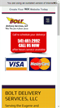 Mobile Screenshot of boltdelivery.com